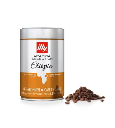 Café grains illy ETHIOPIE -...